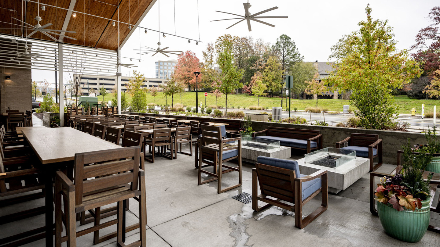 Rooster's Wood-Fired Kitchen interior
